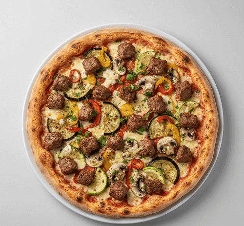 Shish Kebab Pizza 