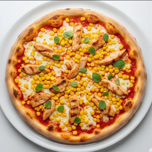 Chicken & Sweetcorn Pizza 