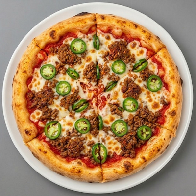 Hot & Spicy Pizza 