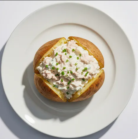 Jacket Potato With Tuna Mayo 